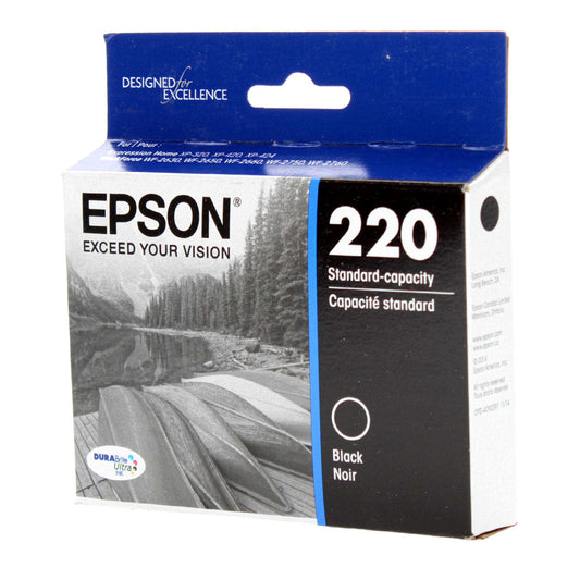 Epson 220 (T220120) Inkjet, Black 175 Yield