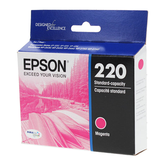 Epson 220 (T220320) Inkjet, Magenta 165 Yield