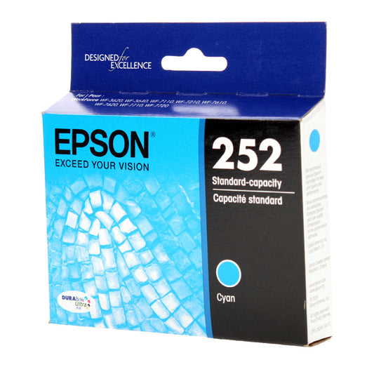 Epson 252 (T252220) Inkjet, Cyan 300 Yield