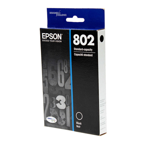 Epson 802 (T802120) Inkjet, Black 900 Yield