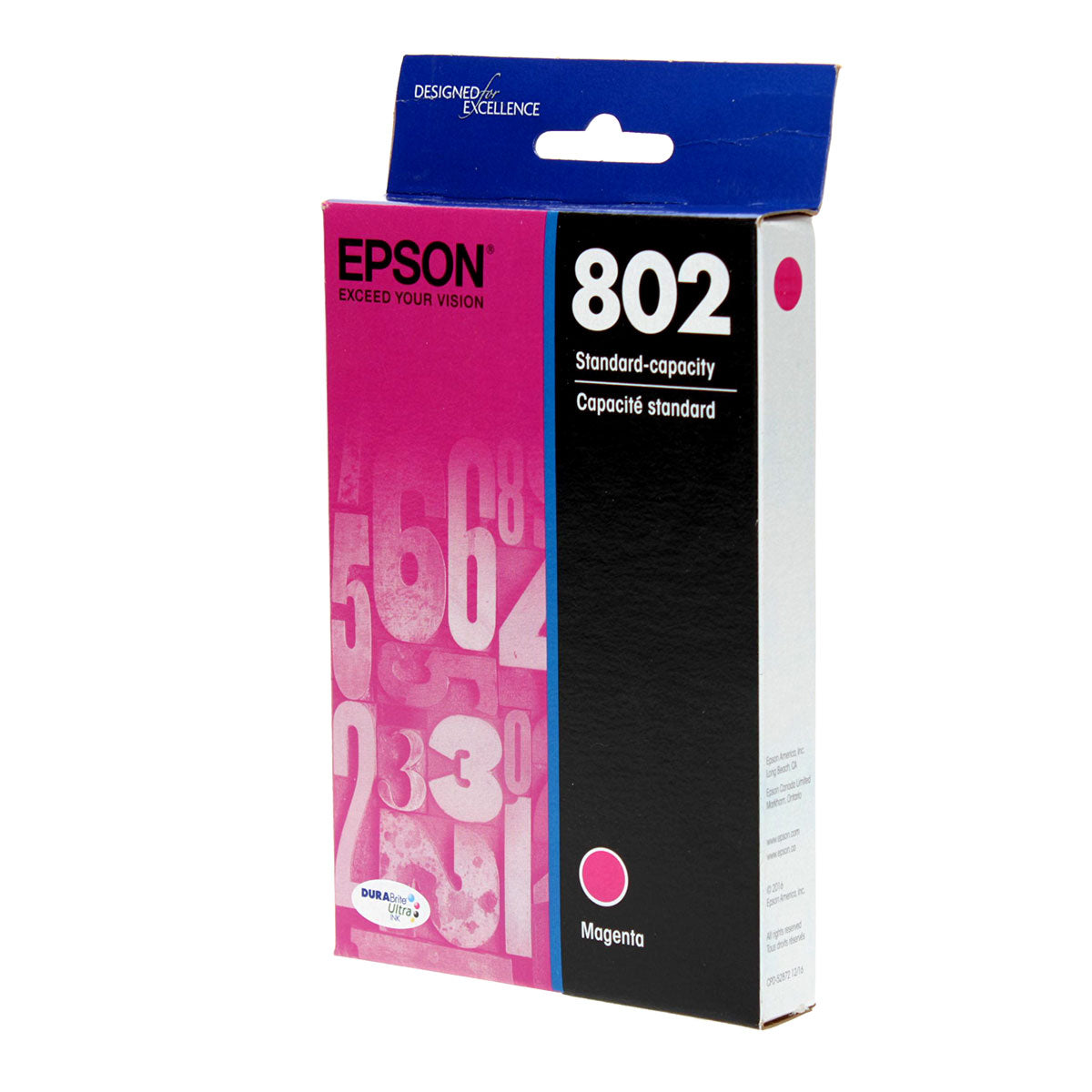 Epson 802 (T802320) Inkjet, Magenta 650 Yield