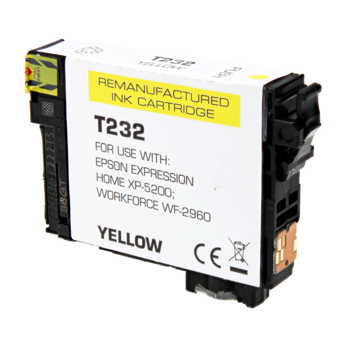 Epson 232 Remanufactured Toner Cartridge Yellow 140 Yield