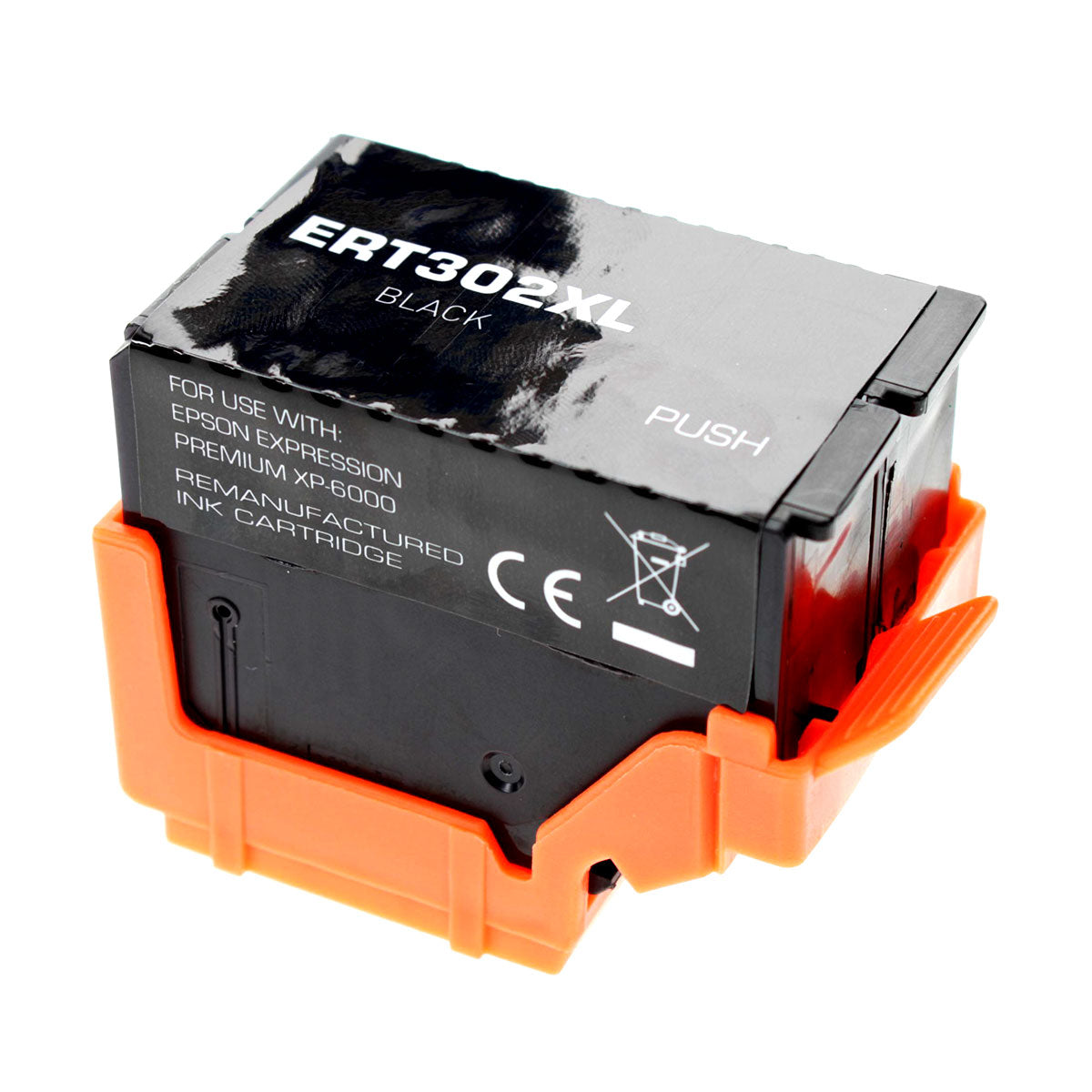 Epson 302XL Remanufactured Toner Cartridge Black 550 High Yield