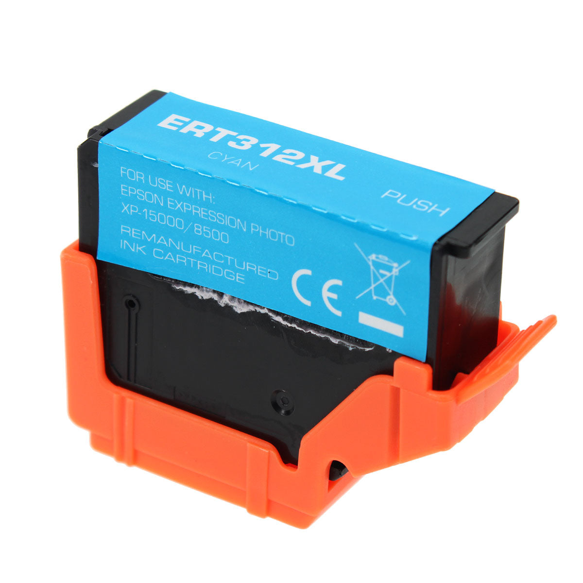 Epson 312XL Remanufactured Toner Cartridge Photo Cyan 500 High Yield