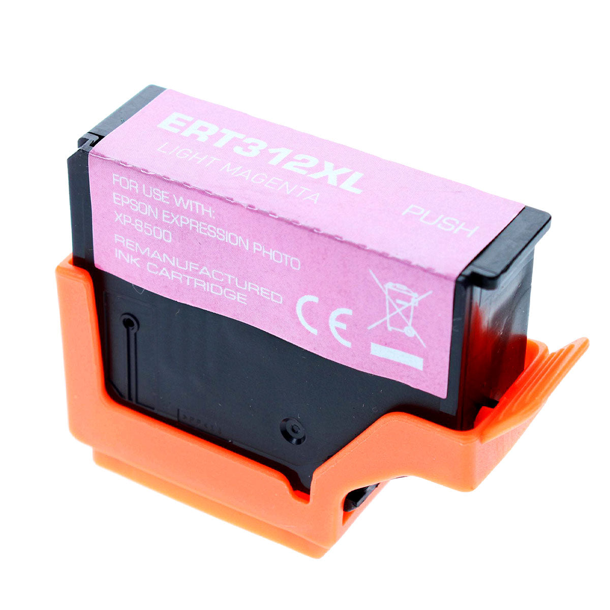 Epson 312XL Remanufactured Toner Cartridge Photo Light Magenta 500 High Yield