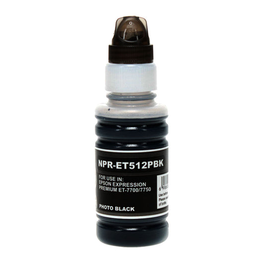 Epson 502 Remanufactured Toner Cartridge Black 7.5K Yield Ink Bottle