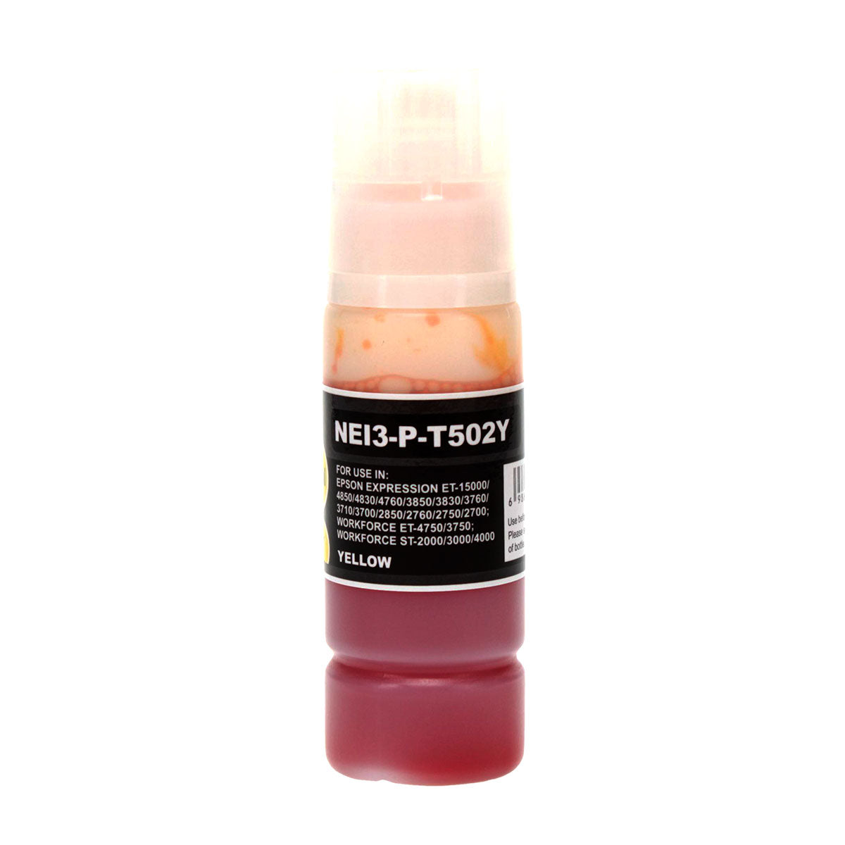 Epson 502 Remanufactured Toner Cartridge Yellow 6K Yield Ink Bottle