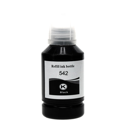 Epson 542 Remanufactured Toner Cartridge Black 7.5K Yield Ink Bottle