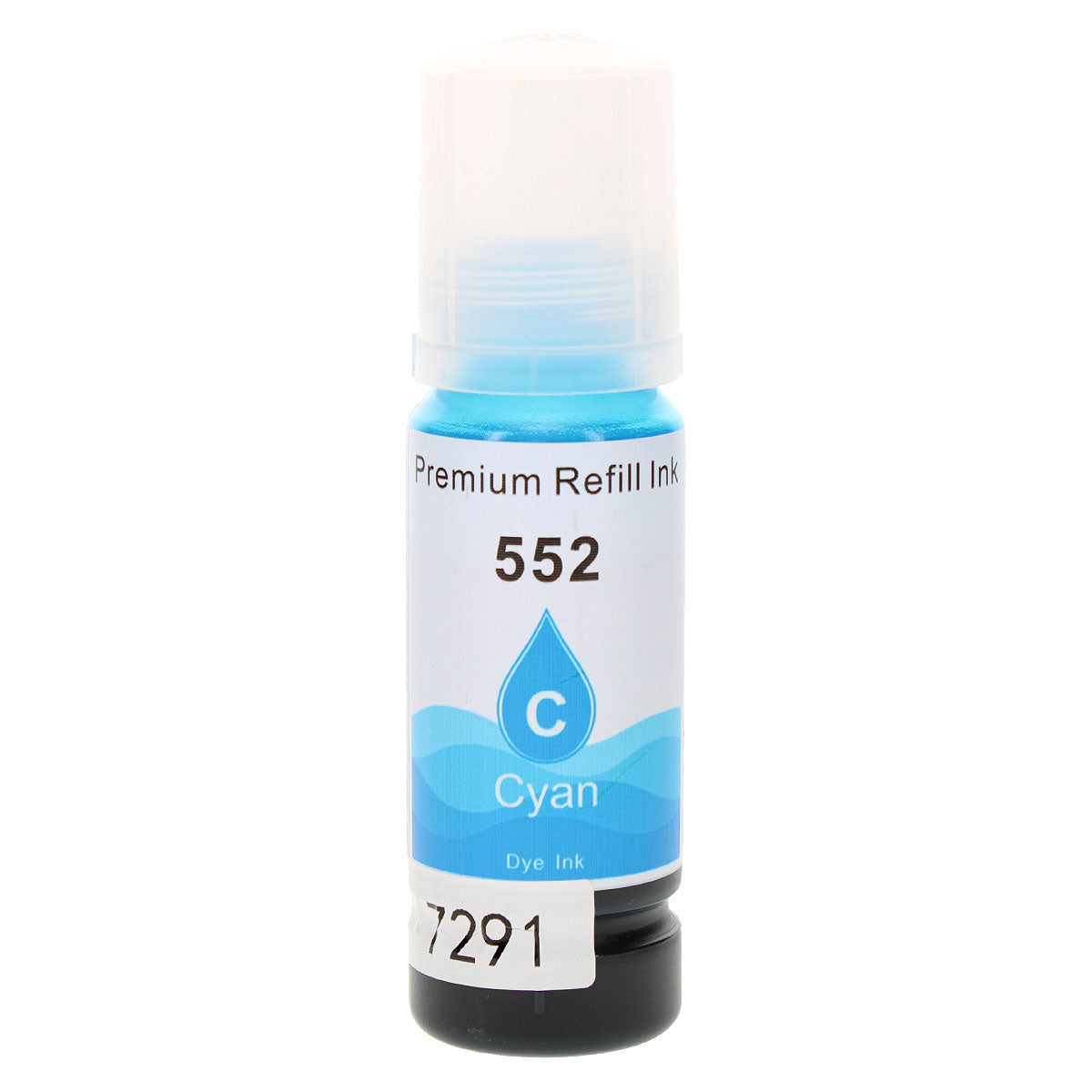 Epson 552 Remanufactured Toner Cartridge Cyan 6.2K Yield Ink Bottle
