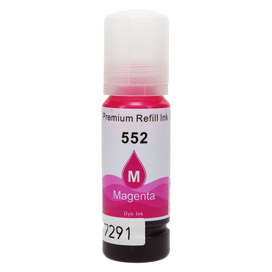 Epson 552 Remanufactured Toner Cartridge Magenta 6.2K Yield Ink Bottle