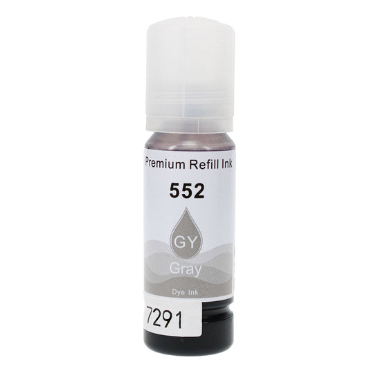 Epson 552 Remanufactured Toner Cartridge Grey 6.2K Yield Ink Bottle