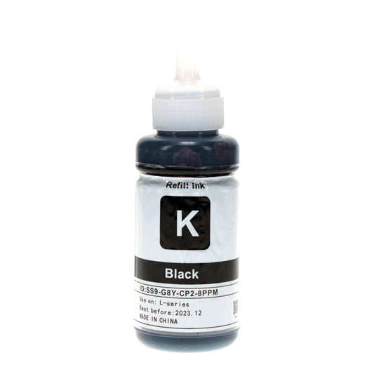 Epson 664 Remanufactured Toner Cartridge Black 4.5K Ultra High Yield Ink Bottle