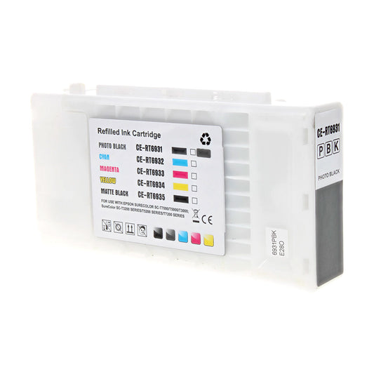 Epson 693 Remanufactured Toner Cartridge Photo Black 350Ml
