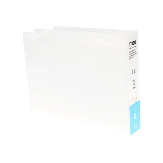 Epson 748XL Remanufactured Toner Cartridge Cyan 4K High Yield