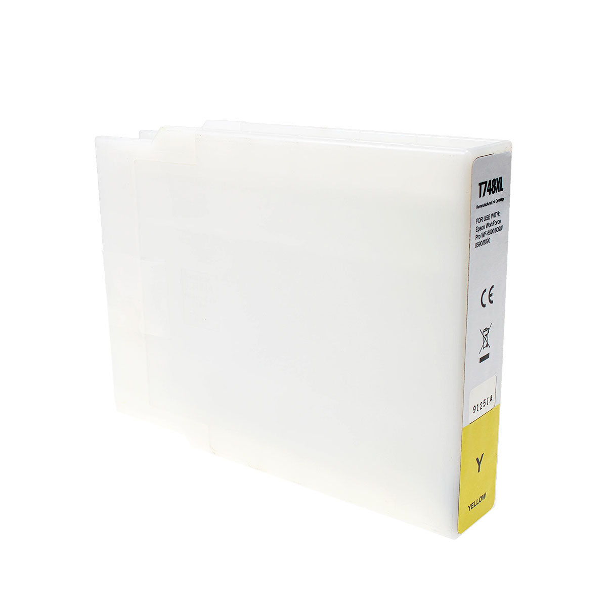 Epson 748XL Remanufactured Toner Cartridge Yellow 4K High Yield