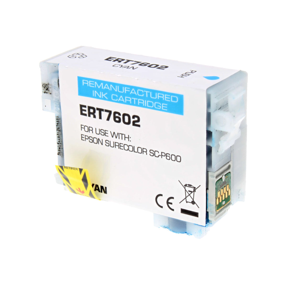 Epson 760 Remanufactured Toner Cartridge Cyan 25.9 Ml