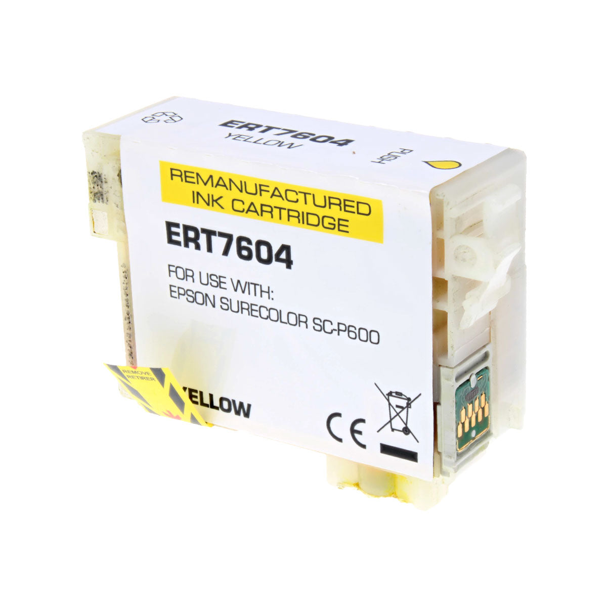 Epson 760 Remanufactured Toner Cartridge Yellow 25.9 Ml