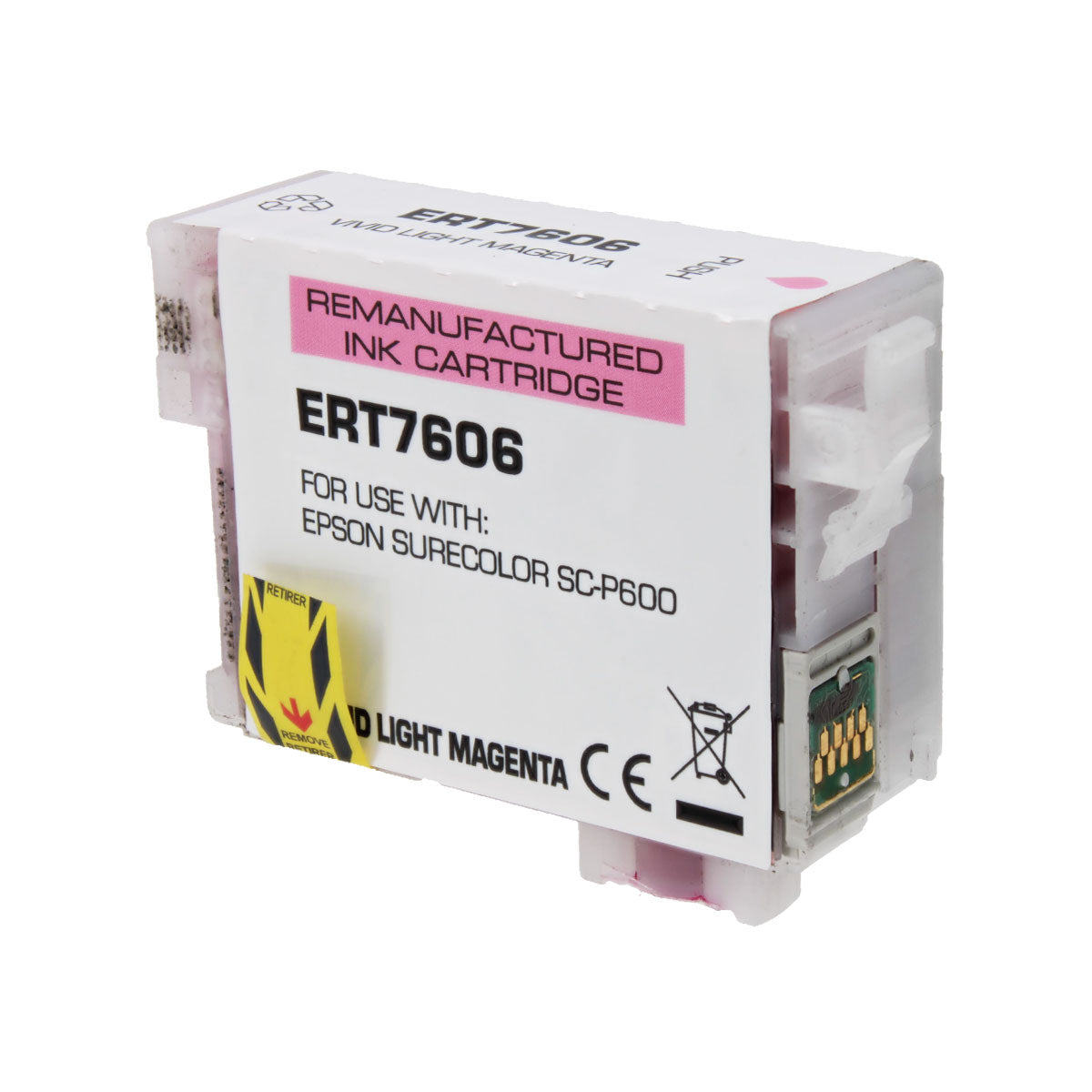 Epson 760 Remanufactured Toner Cartridge Light Magenta 25.9 Ml