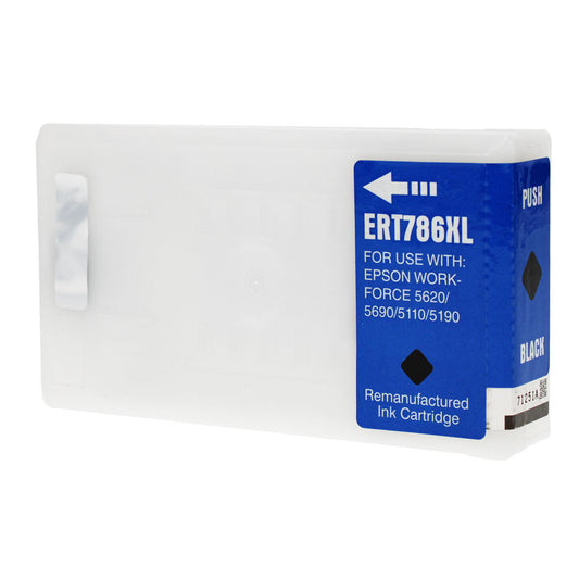 Epson 786XL Remanufactured Toner Cartridge Black 2.6K Ultra High Yield