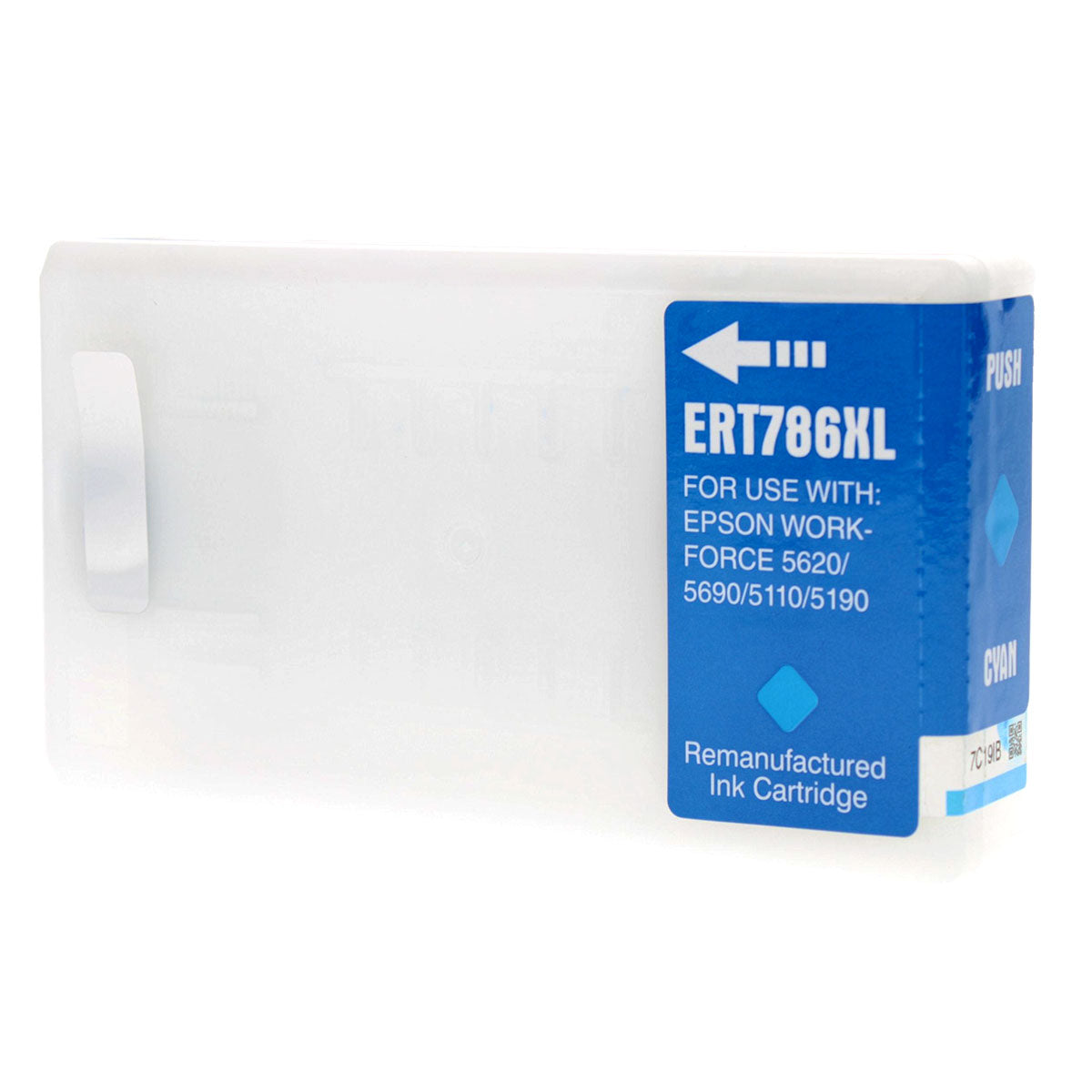 Epson 786XL Remanufactured Toner Cartridge Cyan 2K Ultra High Yield