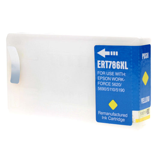 Epson 786XL Remanufactured Toner Cartridge Yellow 2K Ultra High Yield