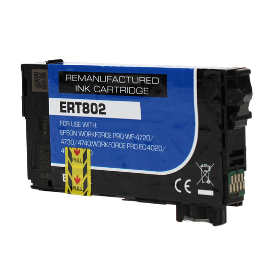 Epson 802 Remanufactured Toner Cartridge Black 900 Yield