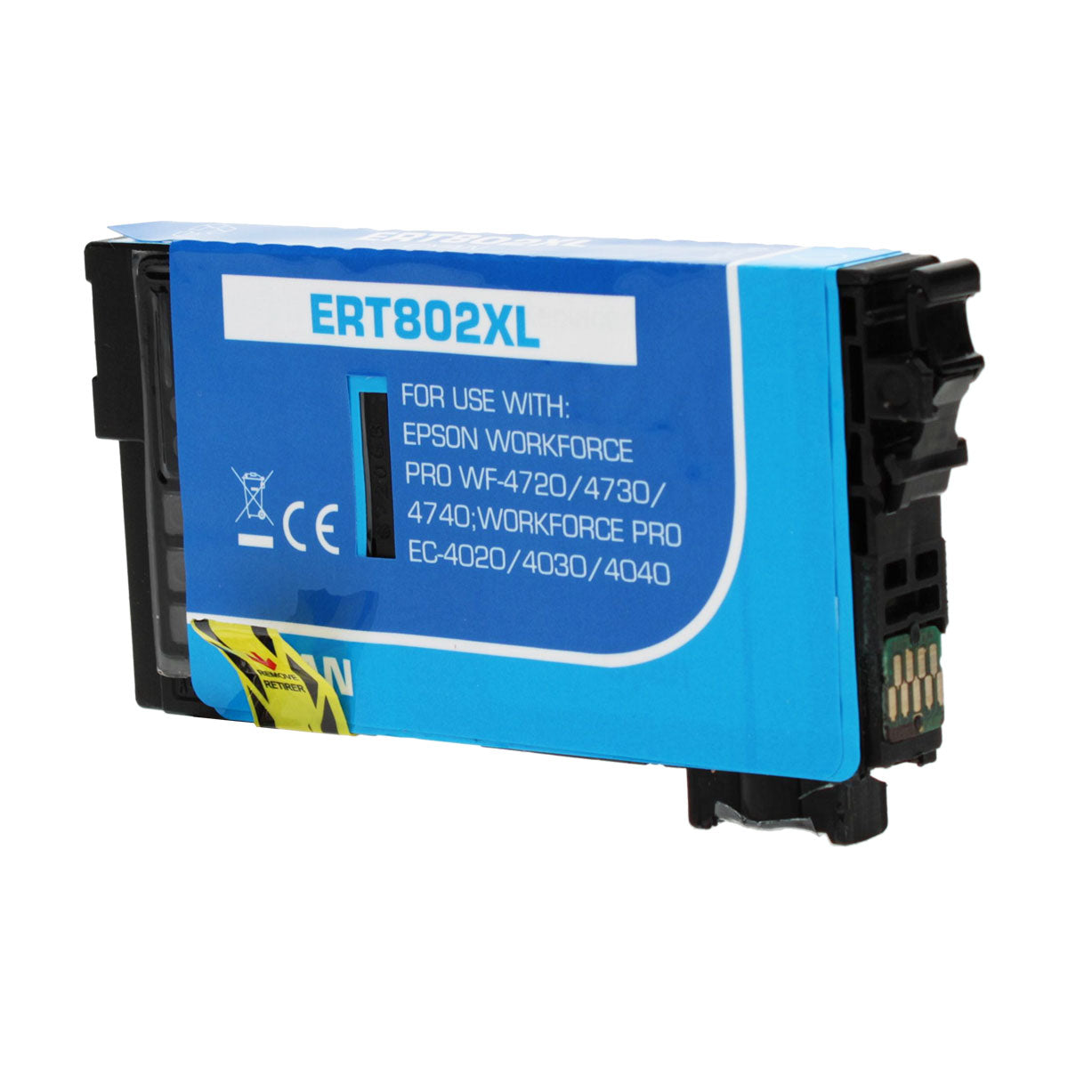 Epson 802XL Remanufactured Toner Cartridge Cyan 1.9K Ultra High Yiekd