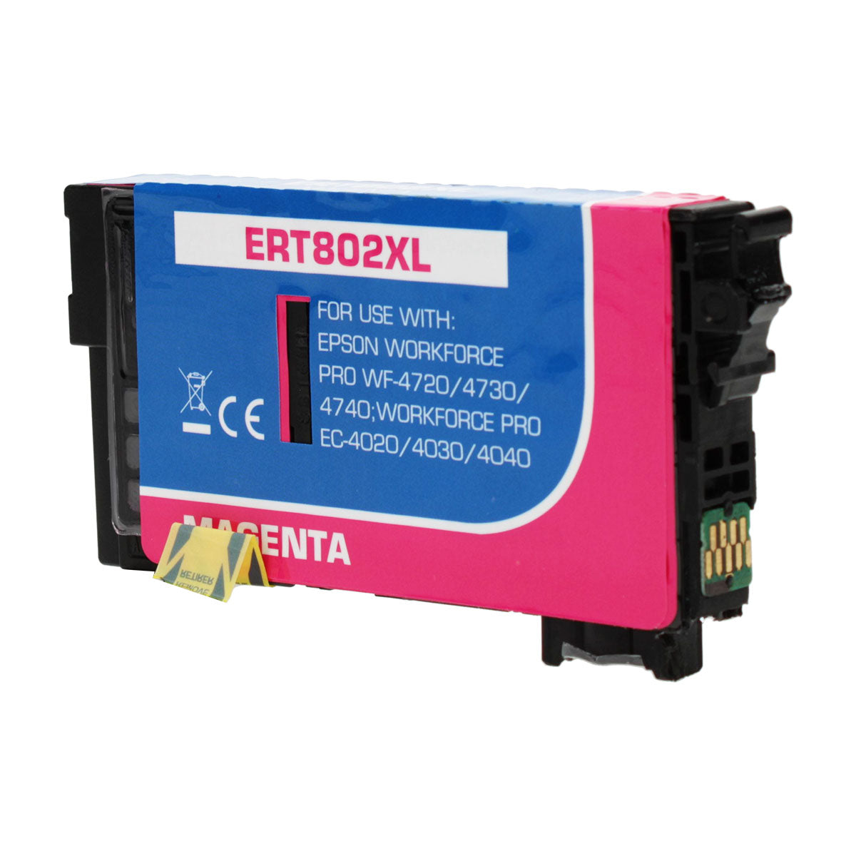 Epson 802XL Remanufactured Toner Cartridge Magenta 1.9K Ultra High Yield