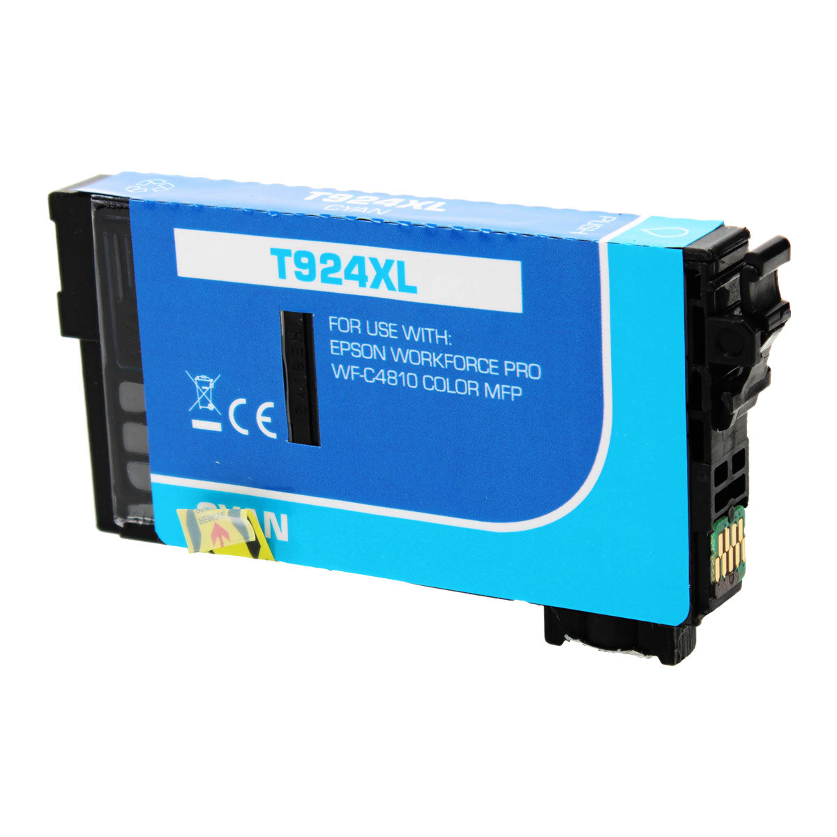 Epson 924XL Remanufactured Toner Cartridge Cyan 1.7K High Yield