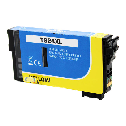 Epson 924XL Remanufactured Toner Cartridge Yellow 1.7K High Yield