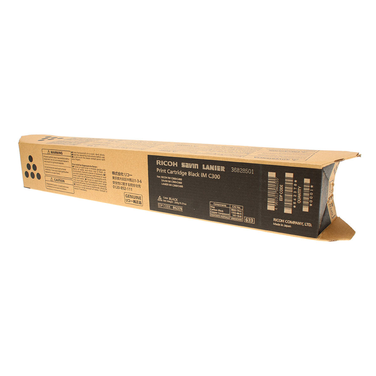 Ricoh (842378) Toner Cartridge, Black 17K Yield