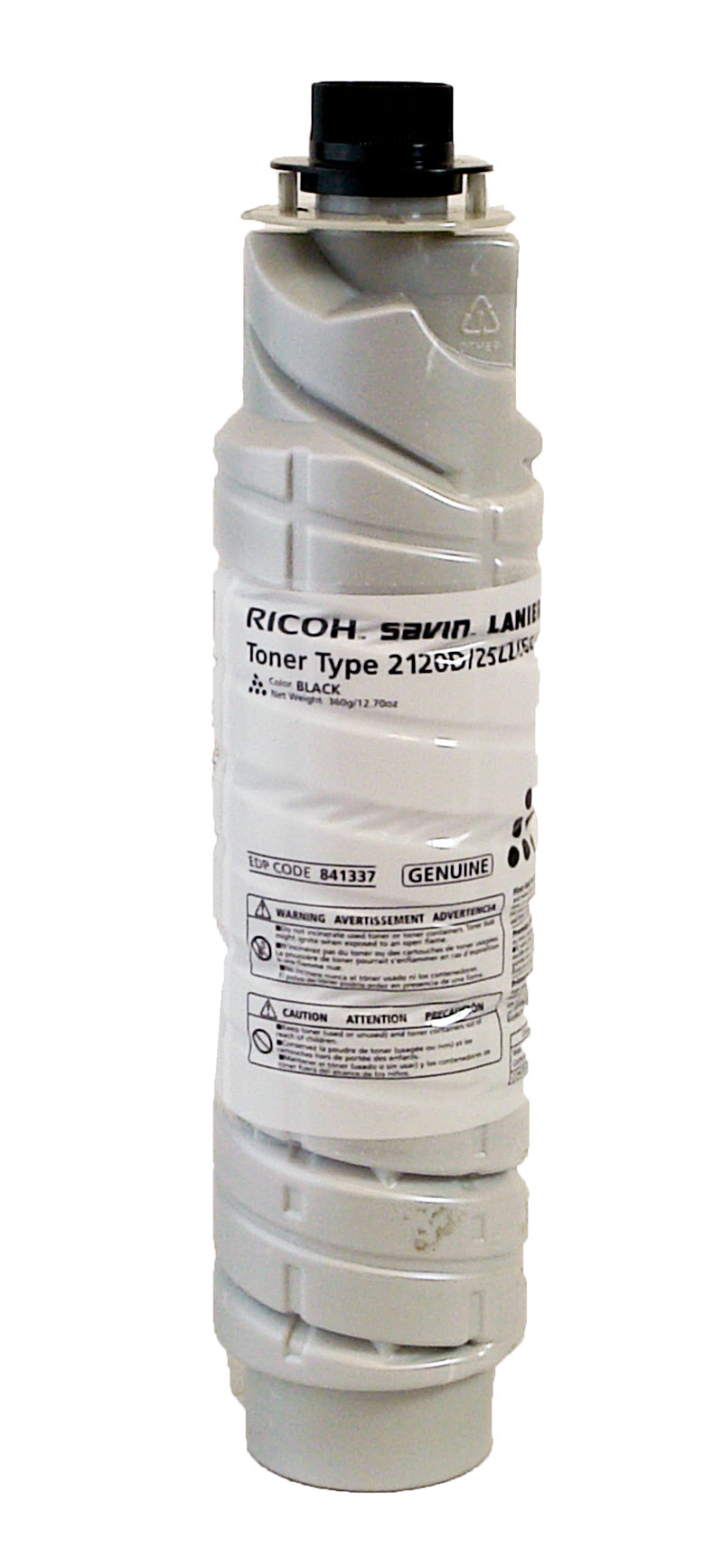 Ricoh Type 2120D (841337) Toner Cartridge, Black 11K Yield
