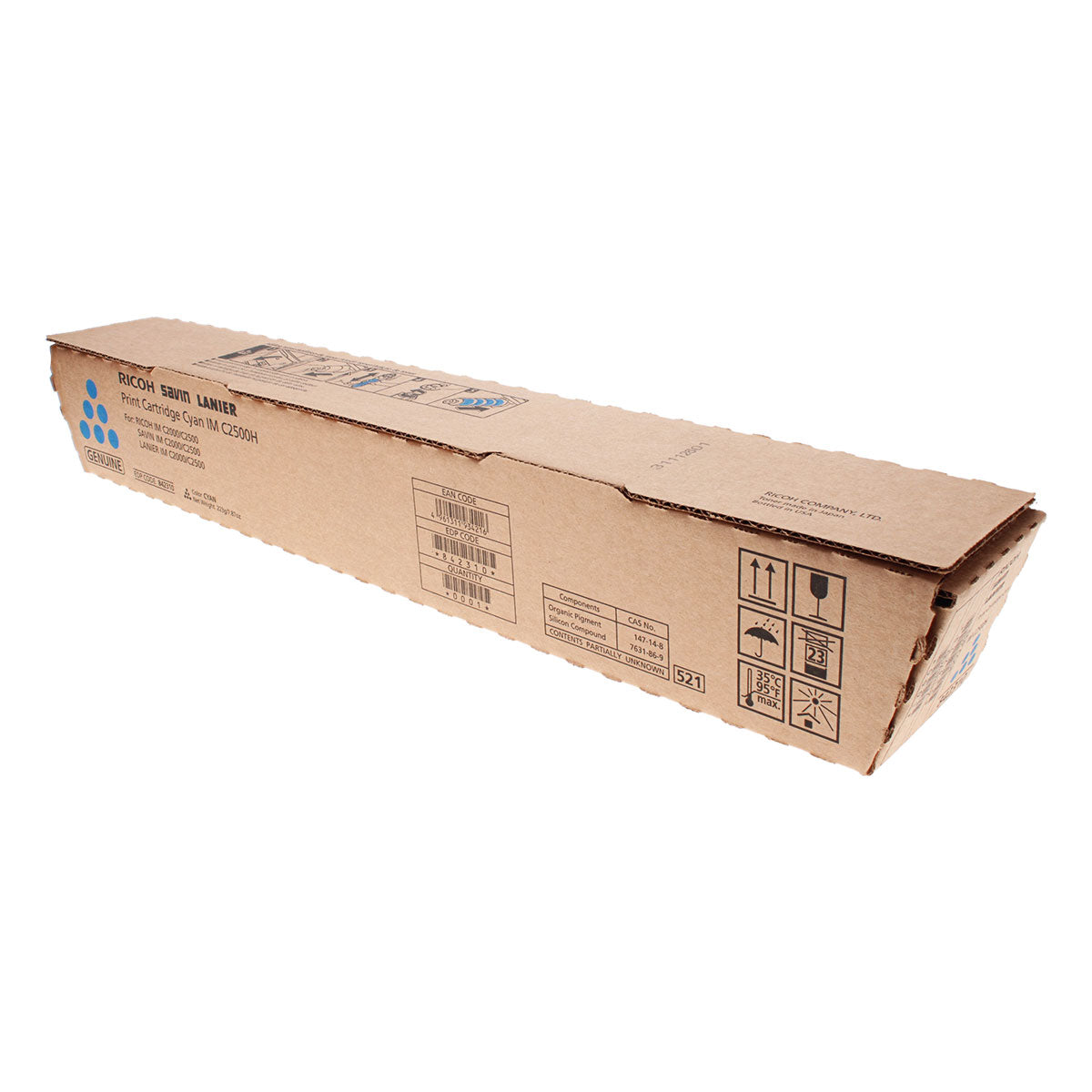 Ricoh (842310) Toner Cartridge, Cyan 10.5K High Yield