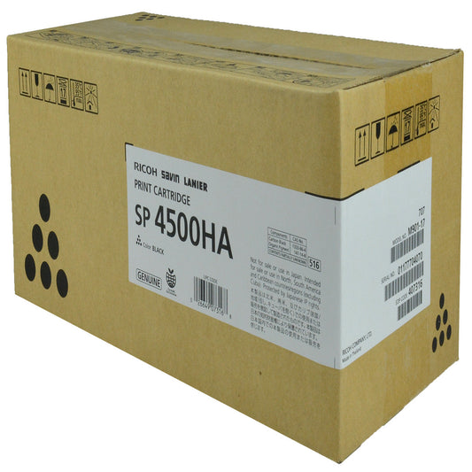 Ricoh (407316) Toner Cartridge, Black 12K Yield