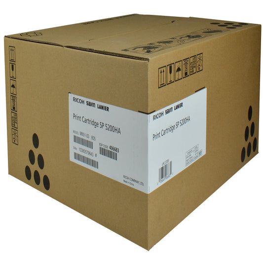 Ricoh (406683) Toner Cartridge, Black 25K Yield