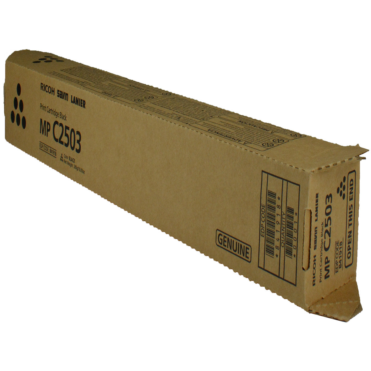 Ricoh (841918) Toner Cartridge, Black 15K Yield