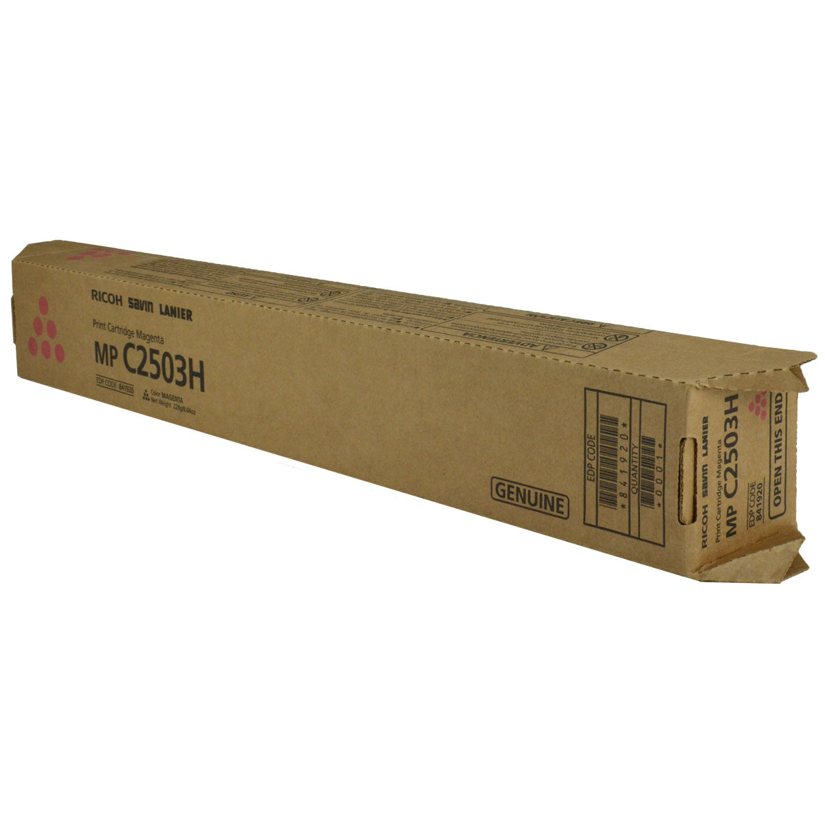 Ricoh (841920) Toner Cartridge, Magenta 9.5K Yield
