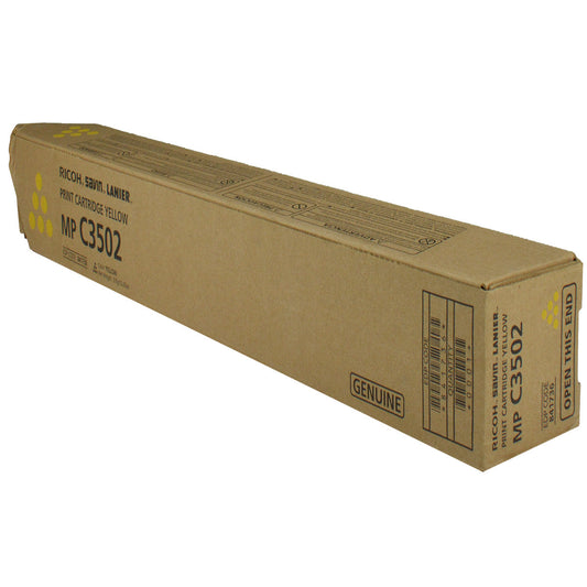 Ricoh (841736) Toner Cartridge, Yellow 18K Yield