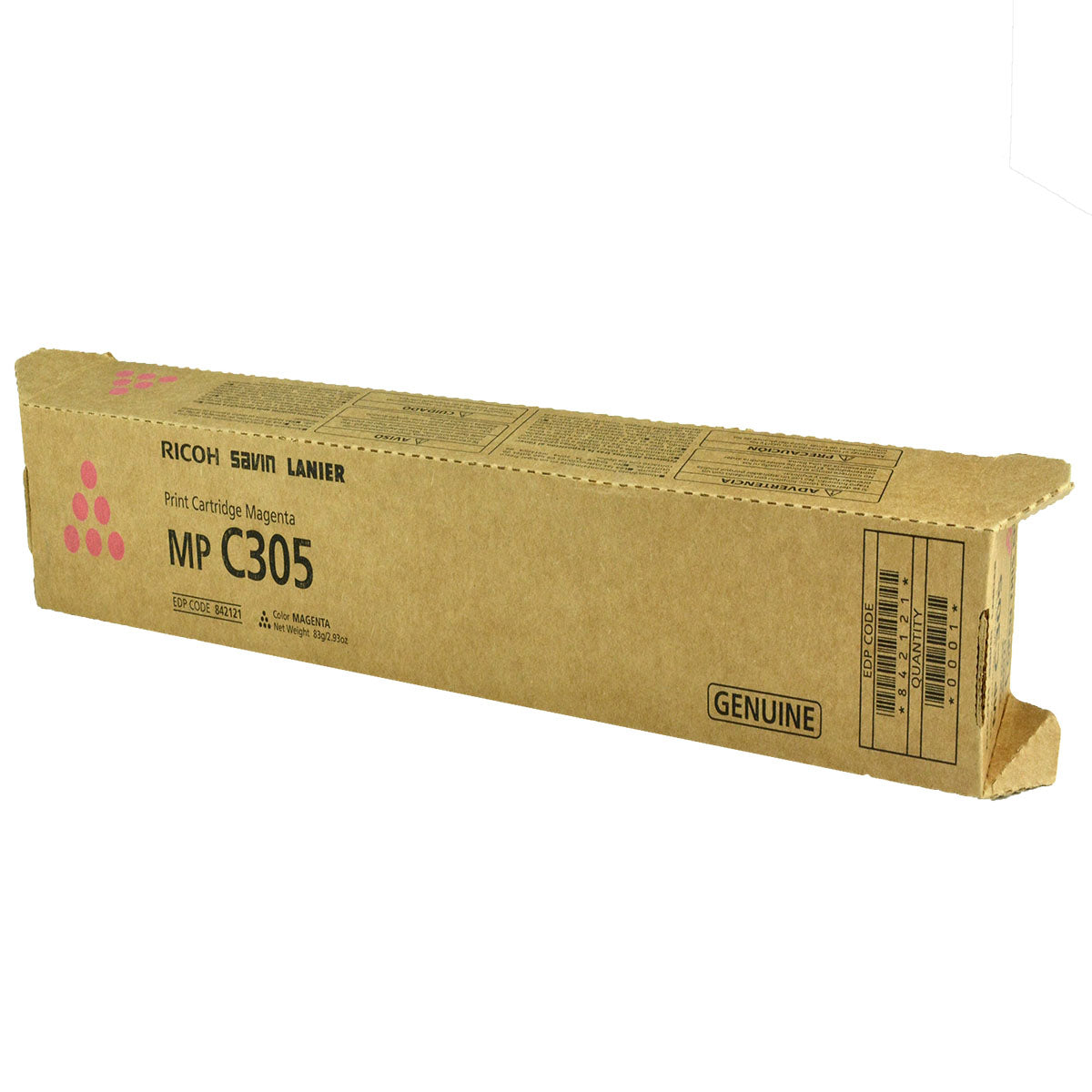 Ricoh (842121) Toner Cartridge, Magenta 4K Yield