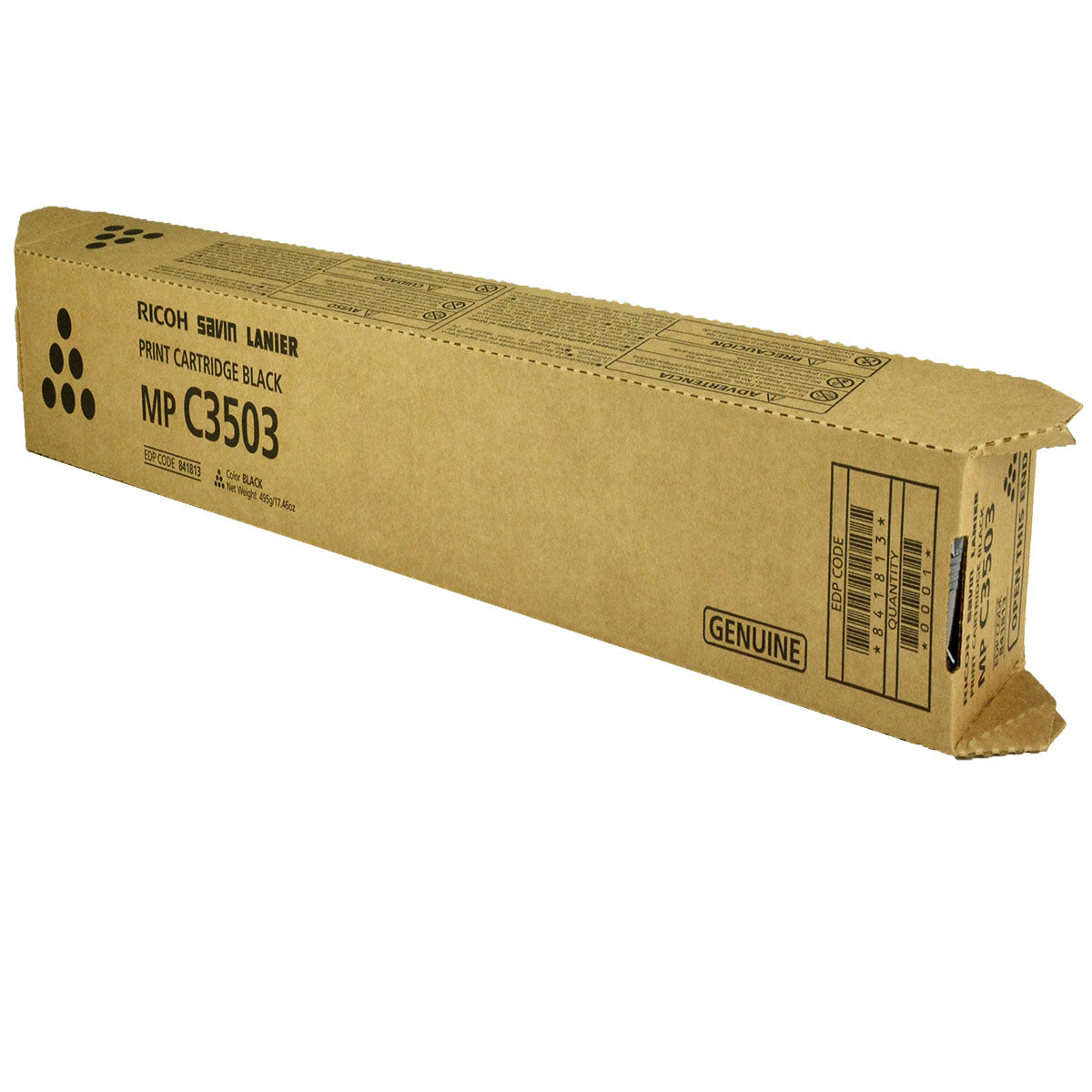 Ricoh (841813) Toner Cartridge, Black 29.5K Yield