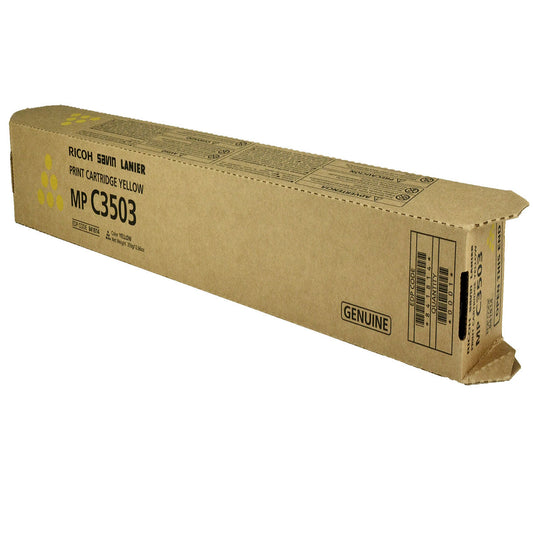 Ricoh (841814) Toner Cartridge, Yellow 18K Yield