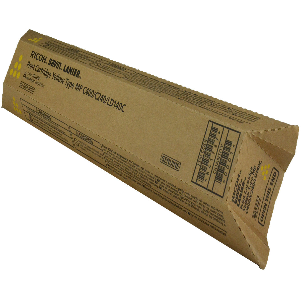 Ricoh (841727) Toner Cartridge, Yellow 10K Yield