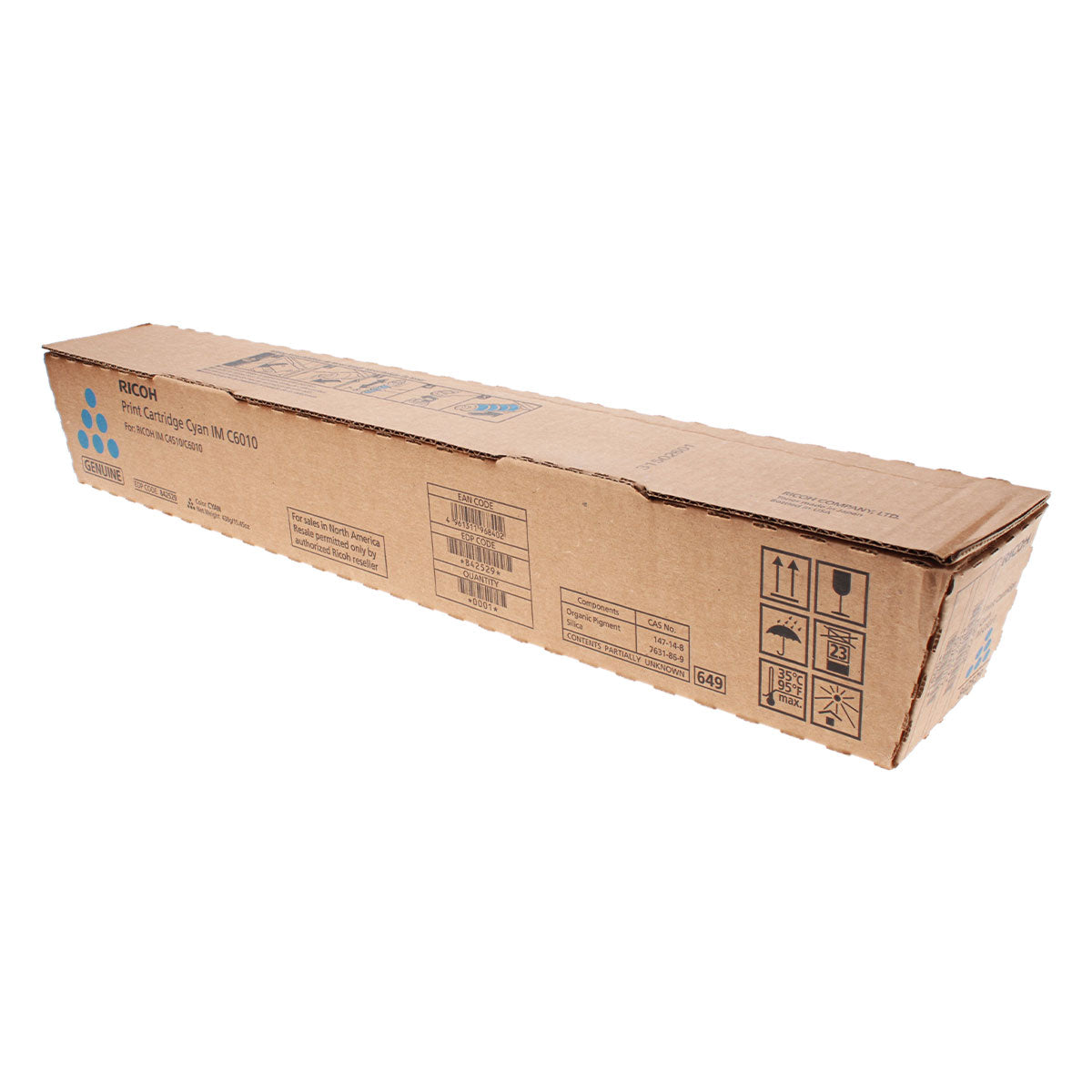 Ricoh (842529) Toner Cartridge, Cyan 28K Yield
