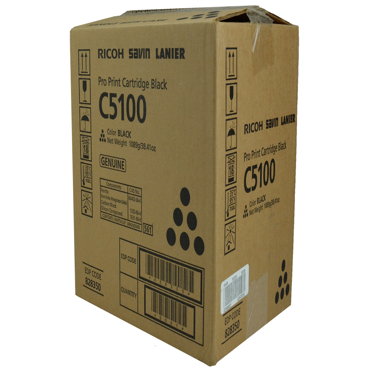 Ricoh (828221) Toner Cartridge, Black 30K Yield