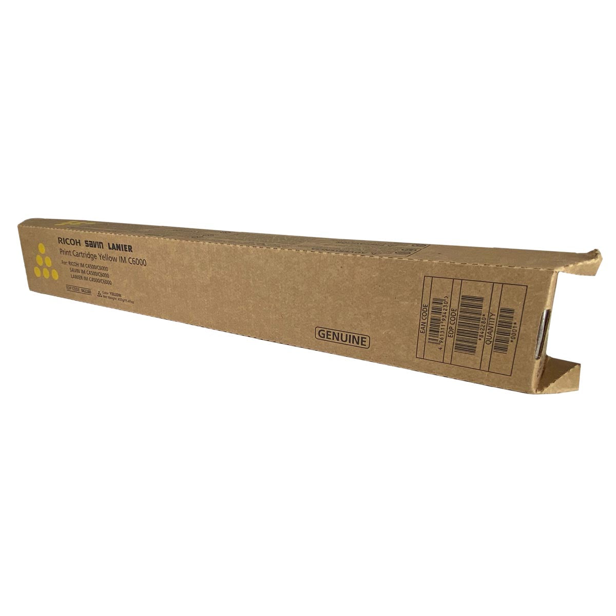 Ricoh (842280) Toner Cartridge, Yellow 22.5K Yield