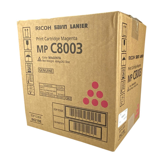 Ricoh (842198) Toner Cartridge, Magenta 26K Yield