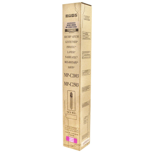 Ricoh MP C2503 Remanufactured Toner Cartridge Magenta 9.5K High Yield