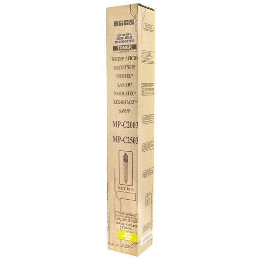 Ricoh MP C2503 Remanufactured Toner Cartridge Yellow 9.5K High Yield