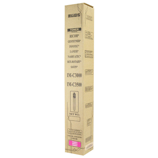 Ricoh IM C3500 Remanufactured Toner Cartridge Magenta 19K Yield