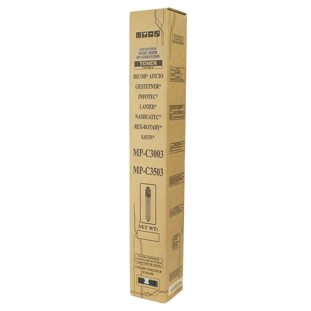 Ricoh MP C3503 Remanufactured Toner Cartridge Black 29.5K Yield